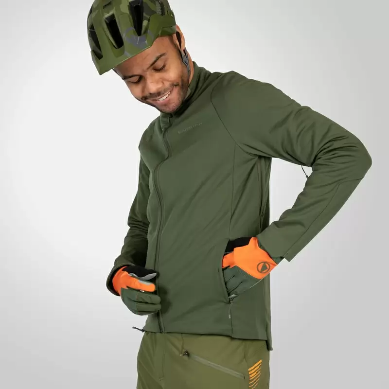 Chaqueta SingleTrack Softshell Ghillie Verde Talla S #4