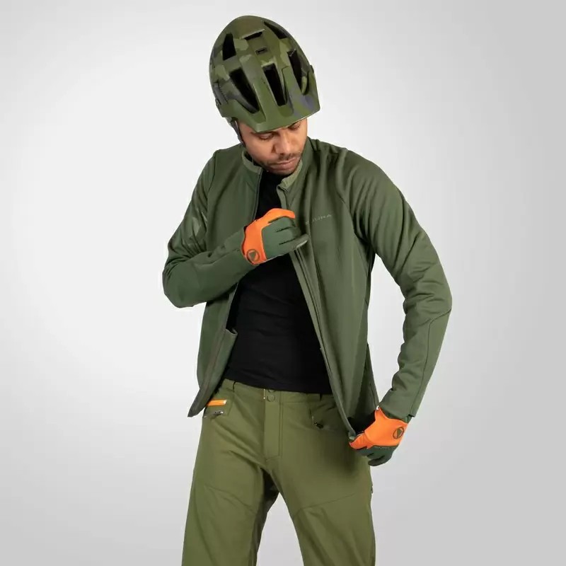 SingleTrack Softshell Ghillie Jacket Green Size S #5