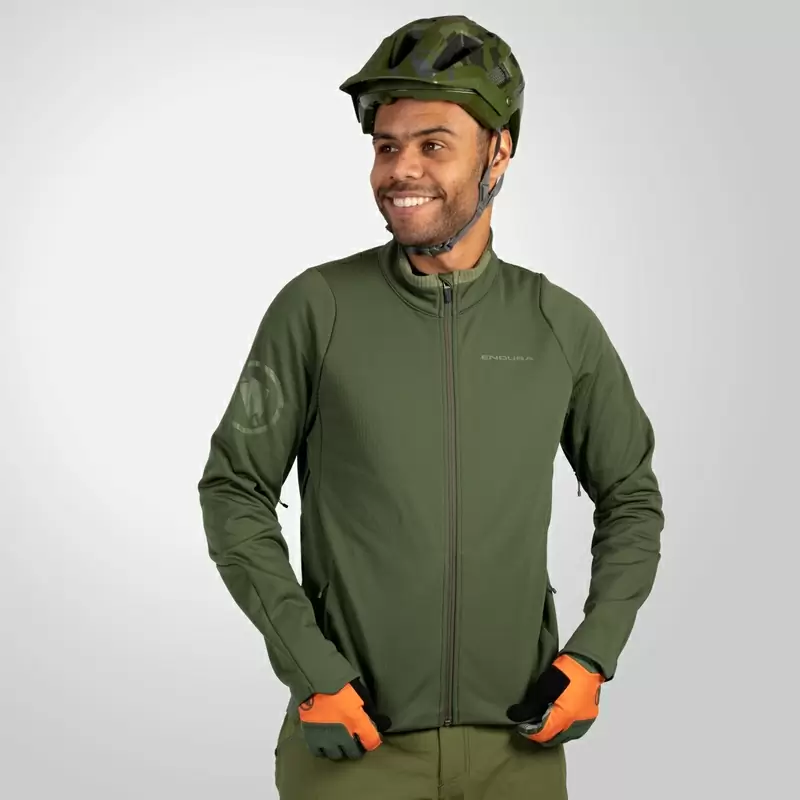 SingleTrack Softshell Ghillie Jacke Grün Größe M #2