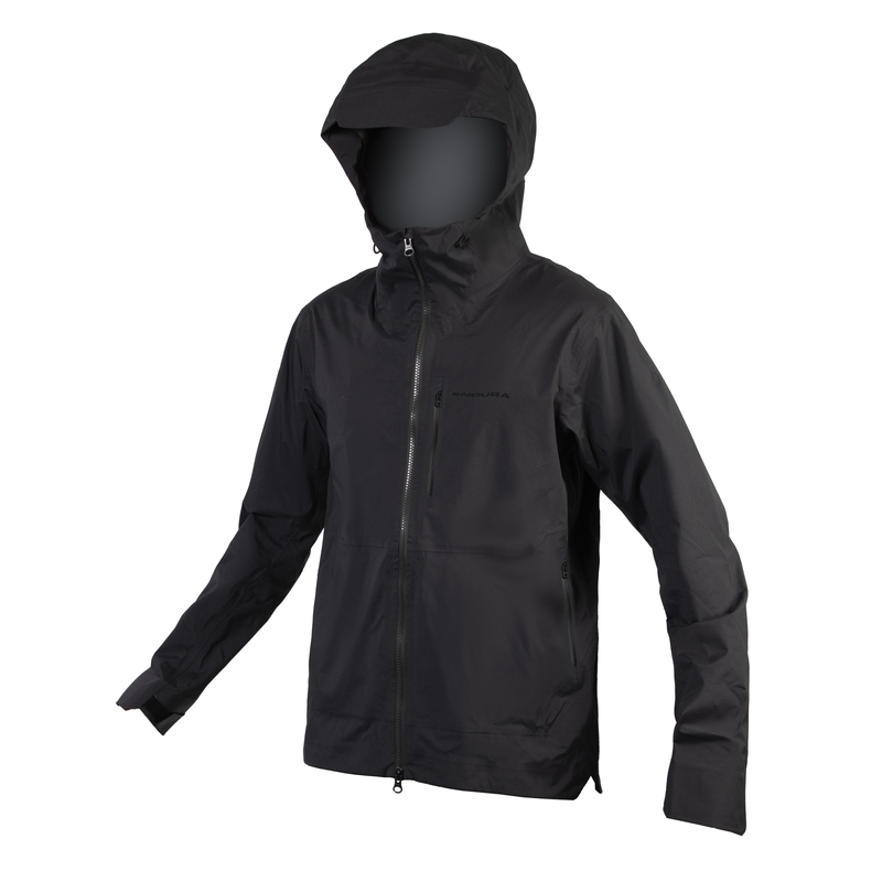 Giacca Impermeabile MT500 Waterproof Jacket Nero Taglia XS