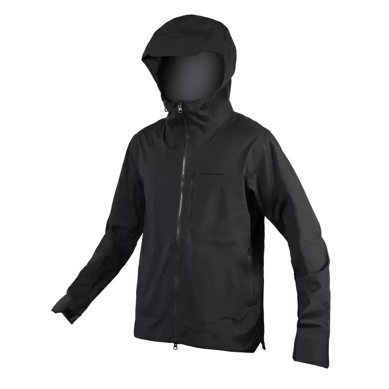 Giacca Impermeabile MT500 Waterproof Jacket Nero Taglia XS - image