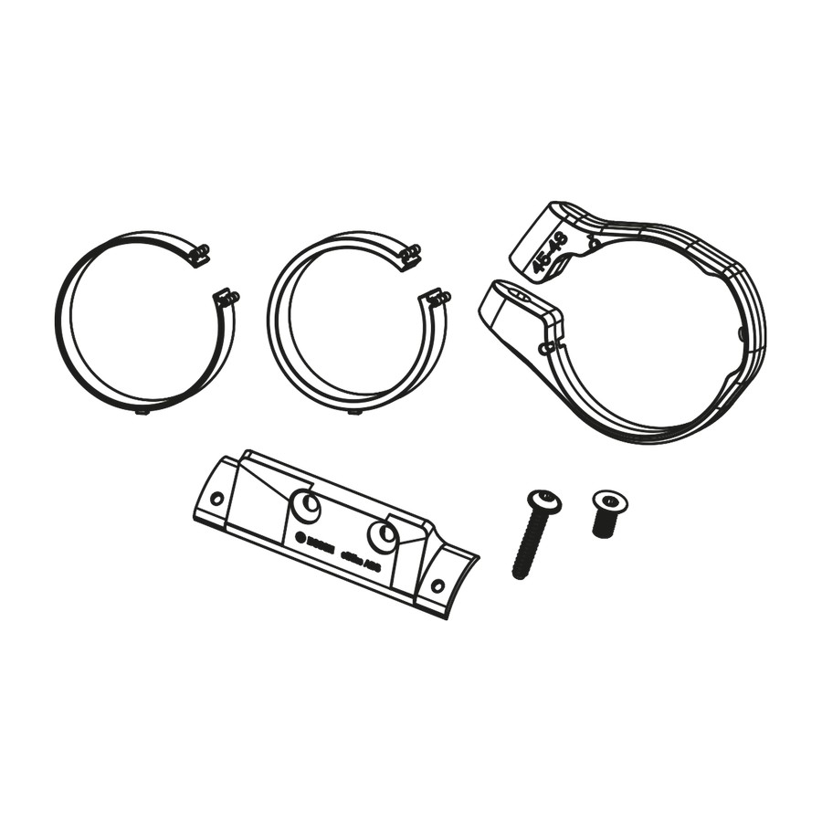 Kit de montagem de garfo ABS com sistema inteligente compatível com bainha de 45-48 mm
