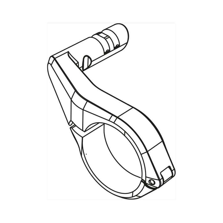 Intuvia 100 Handlebar Mount 31.8mm Smart System Compatible