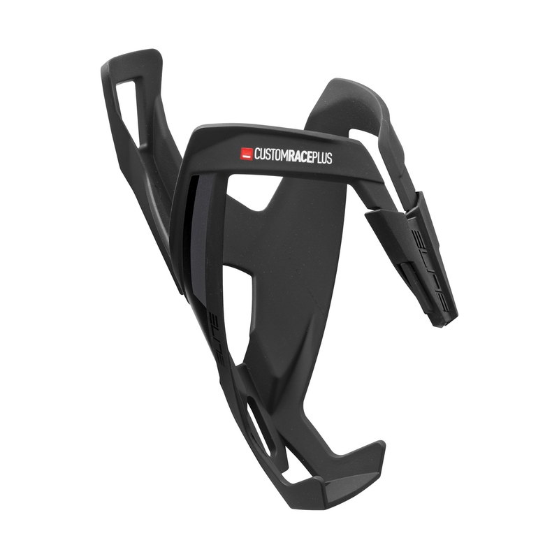Custom Race Plus Black Soft Touch Bottle Cage