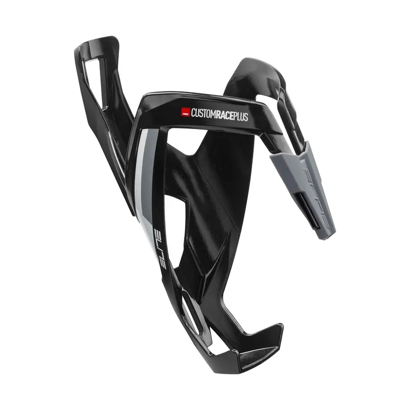 Custom Race Plus Bottle Cage Black/White - image