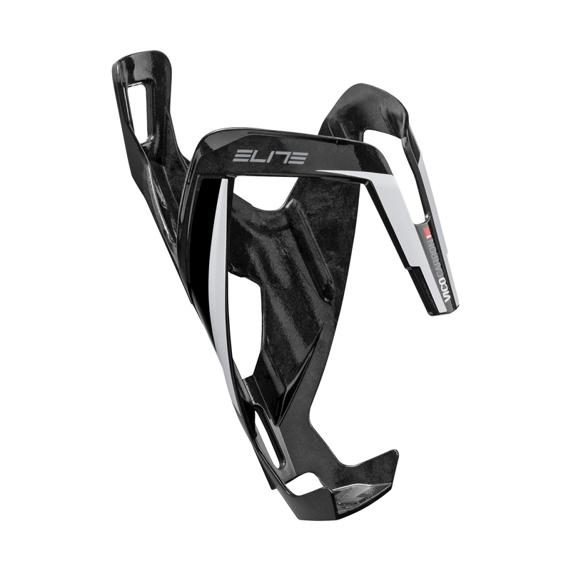 Porte-bidon carbone Vico Carbon 23gr blanc / noir
