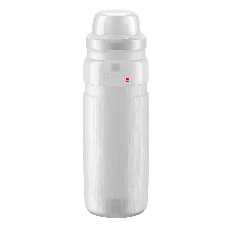 Bouteille d'eau transparente Fly MTB Tex avec couvercle de protection 750 ml - image