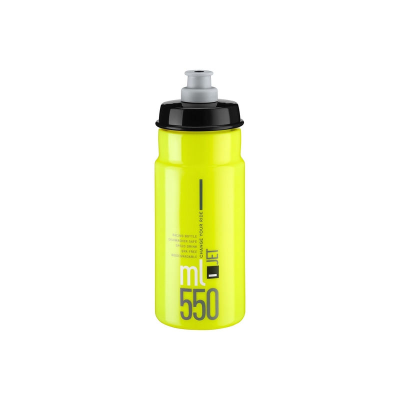Bouteille Jet 550ml Jaune/Noir