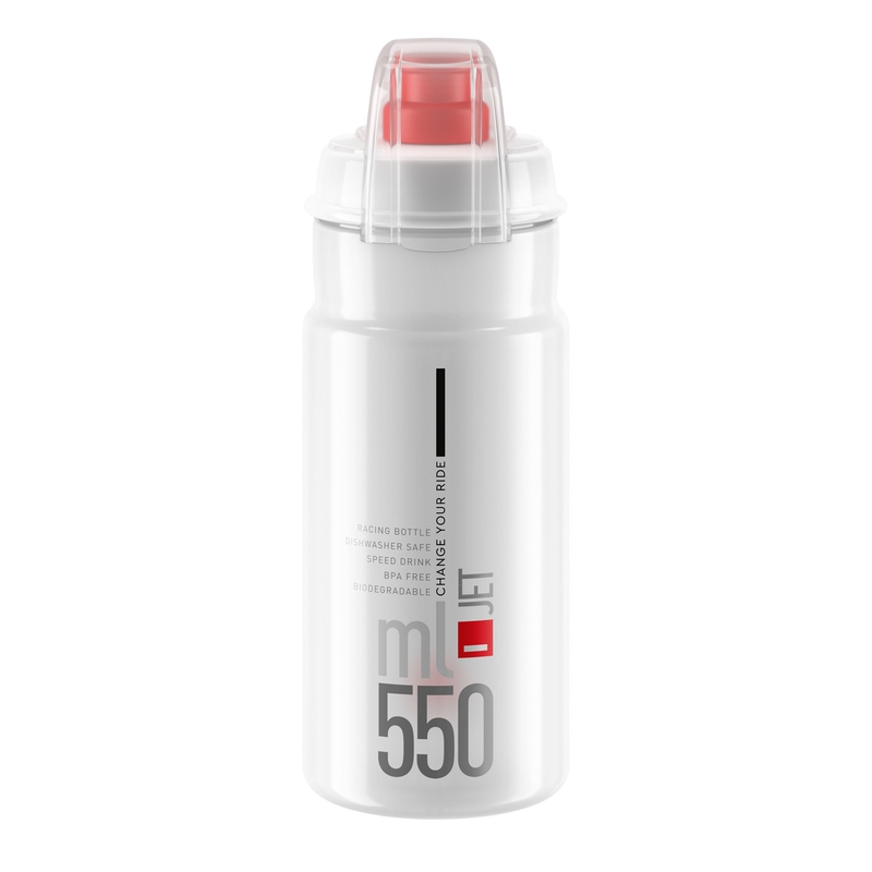 Botella de Agua Jet Plus Transparente 550ml