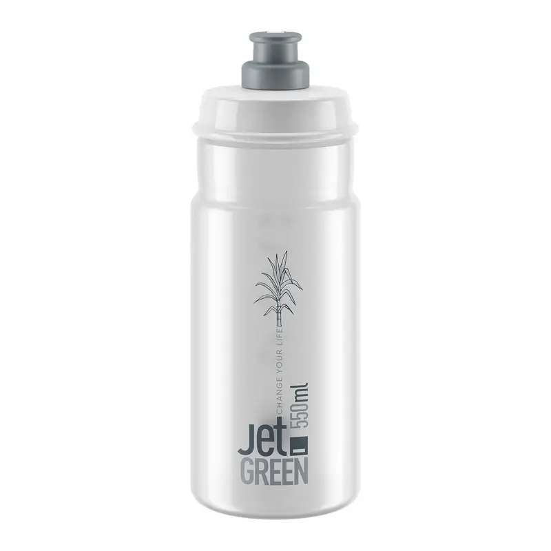 Borraccia Jet Green 550ml Trasparente/Grigio - image