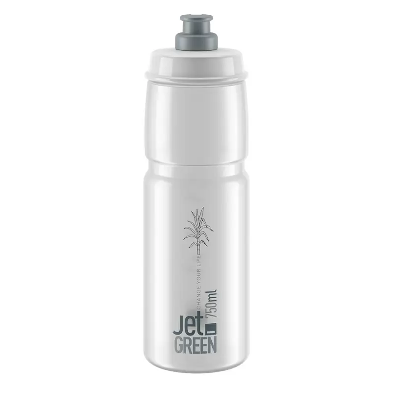 Borraccia Jet Green 750ml Trasparente/Grigio #1