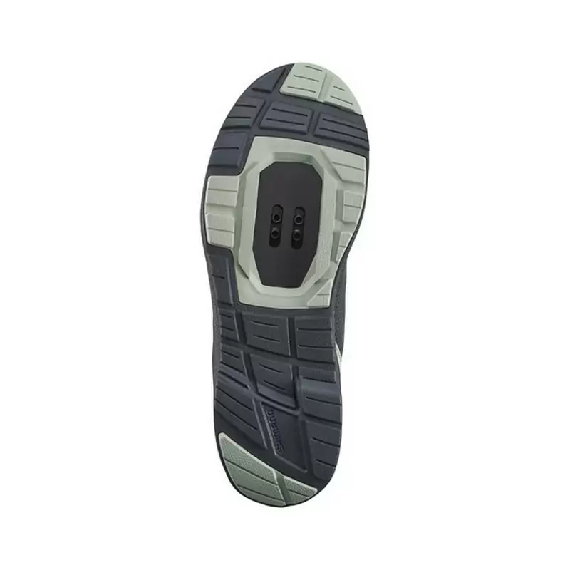 SH-EX300 Damen-Clip-Schuhe, Grau/Grün, Größe 36 #2