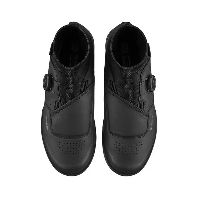 SH-GF800GTX GORE-TEX Chaussures VTT Plates Etanches Noir Taille 39 #1