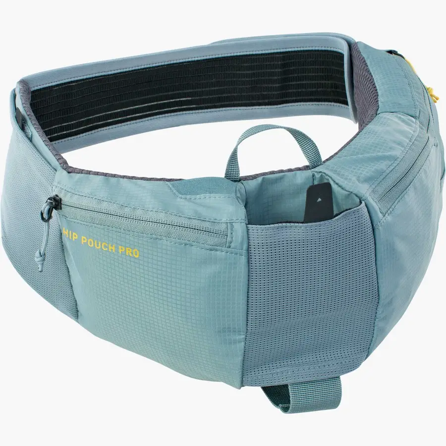 Marsupio Hip Pouch Pro 1.5lt Acier avec bouteille d'eau 550ml #1