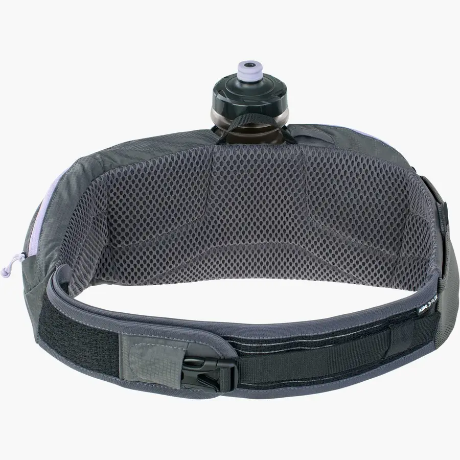 Marsupio Hip Pouch Pro 1L + Garrafa 0,55 Preto/Violeta #3