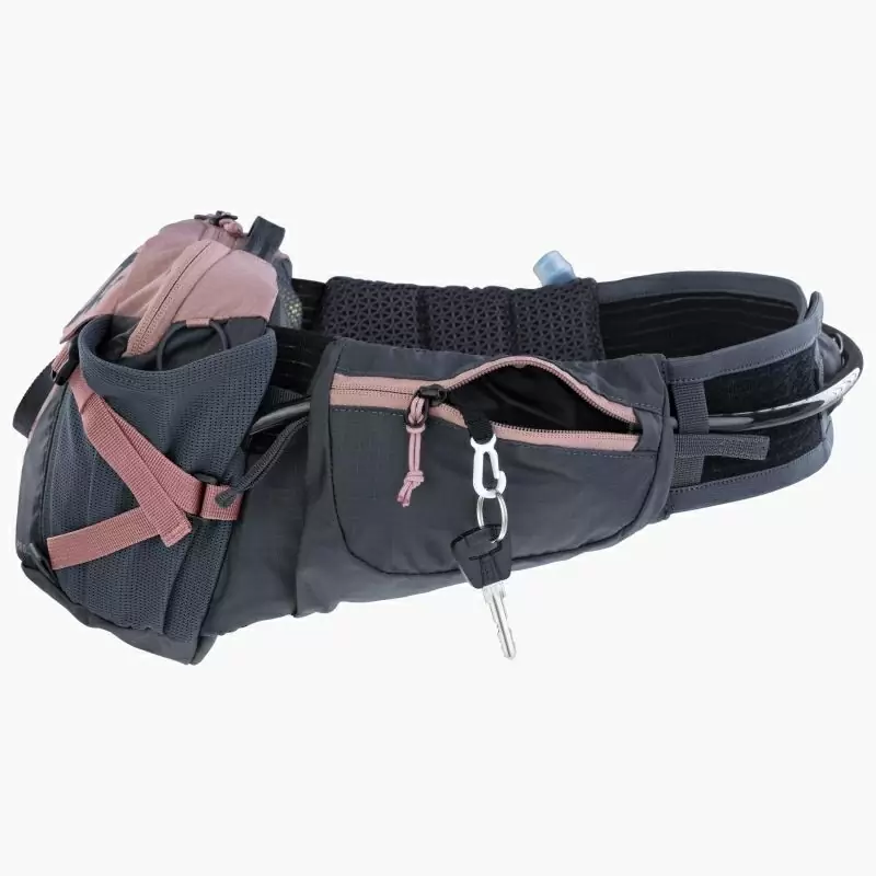 Bolsa de cintura Hip Pack Pro 3 + bolsa de hidratação 1,5lt Dusty Pink #7
