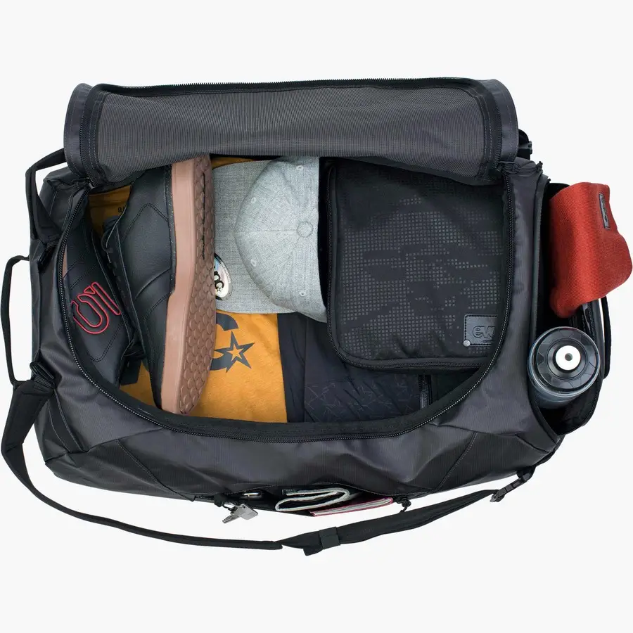 Bolsa de lona 60 Carbon Grey - Negro 60L #6