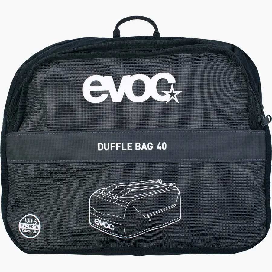 Bolsa de lona 40 Carbon Grey - Negro 40L #3