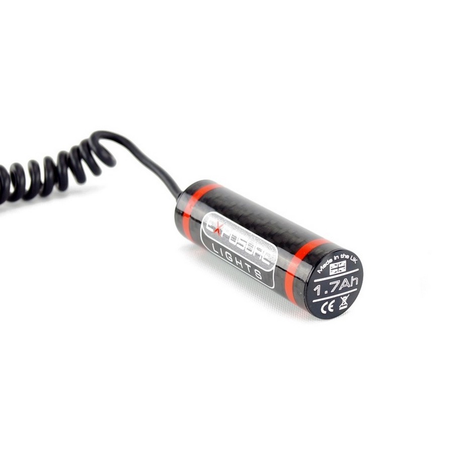 Cellule de support de batterie externe 1,7A Câble 30cm