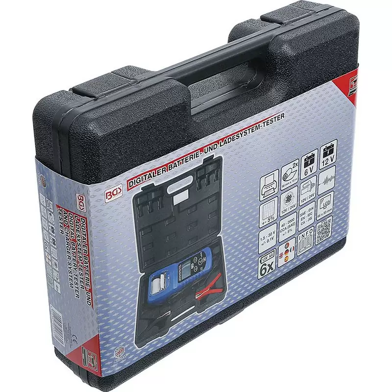 Tester Digitale Per Batteria E Ricarica,Con Stampante - Codice BGS2133 #7
