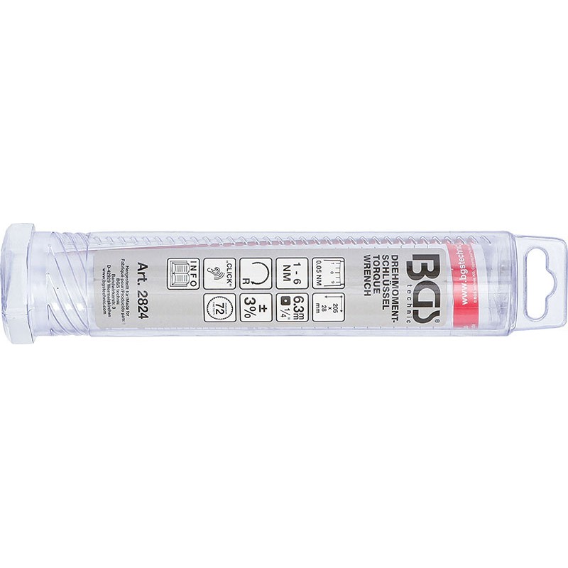 BGS Clé dynamométrique sortie carré mâle 12,5 mm (1/2) 70 - 350 Nm - 7184