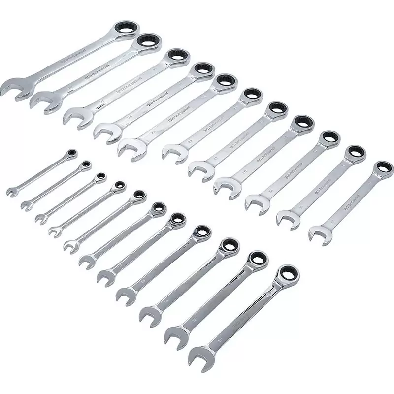 Set 22 Pcs, Combination Ratchet Wrenches, 6-32 Mm - Code BGS30009 #1