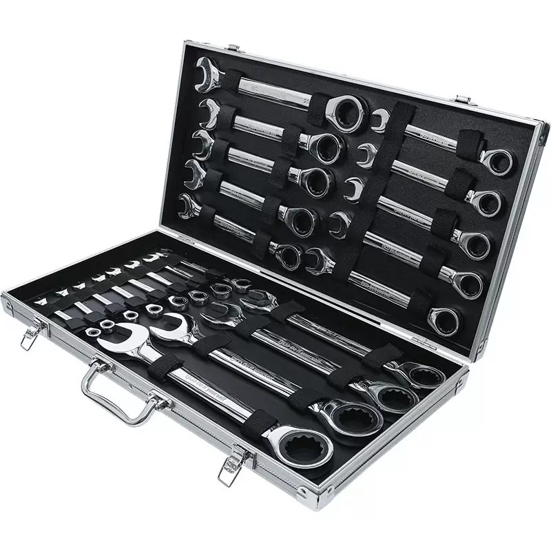 Set 22 Pcs, Combination Ratchet Wrenches, 6-32 Mm - Code BGS30009 #4