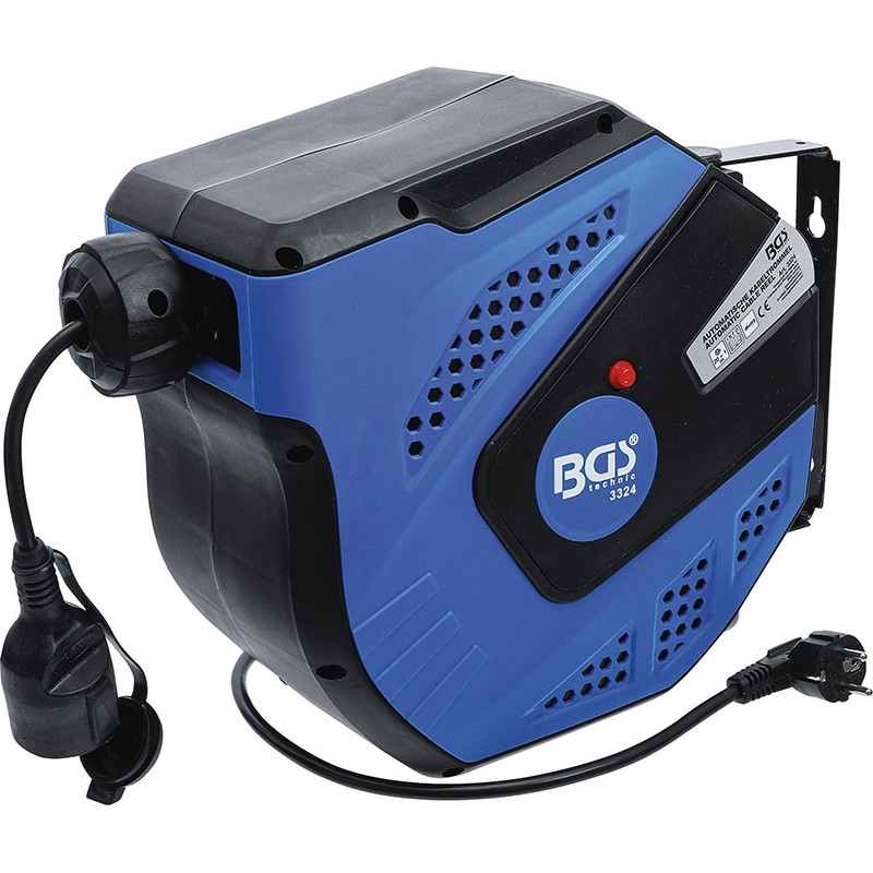 Automatic Electric Cable Reel, 20 M - Code BGS3324