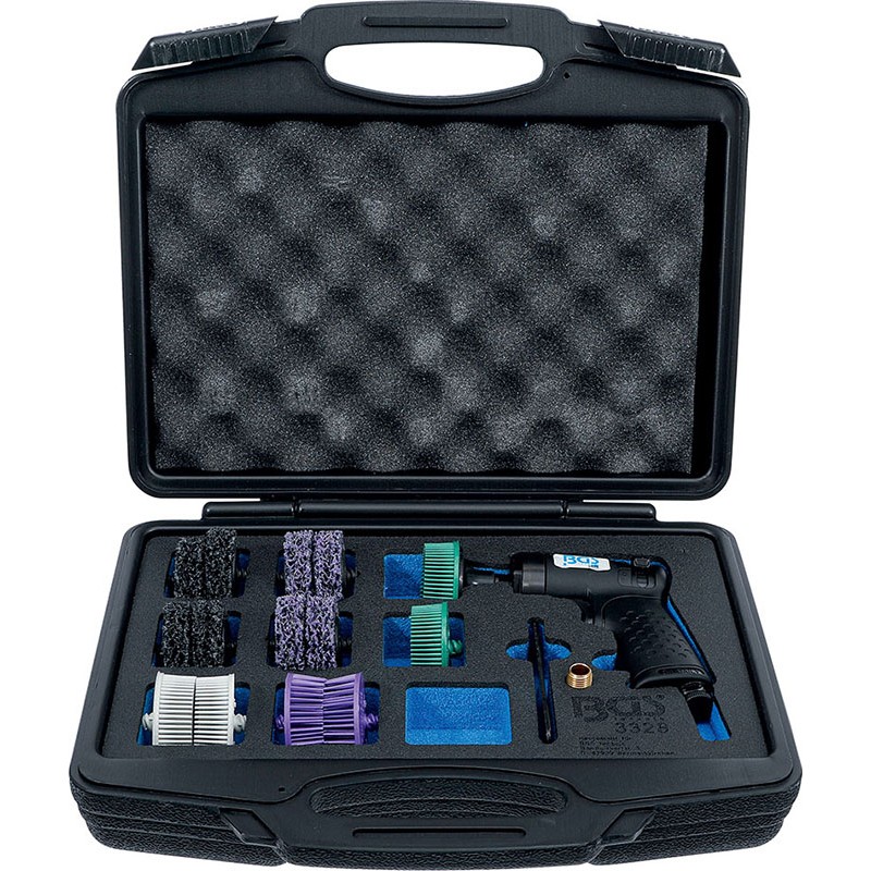 Conjunto 17 Peças, Moedor Com Discos Abrasivos E Cerdas - Código BGS3328