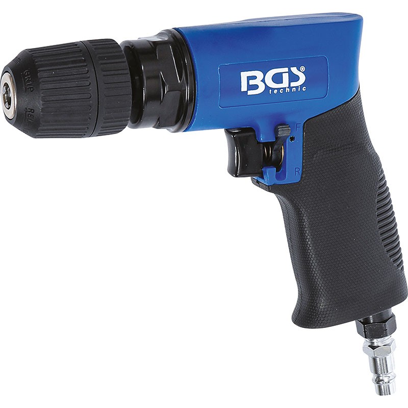 Perceuse Pneumatique, AVEC/Mandrin Autobloquant 10Mm Réversible - Code BGS3335