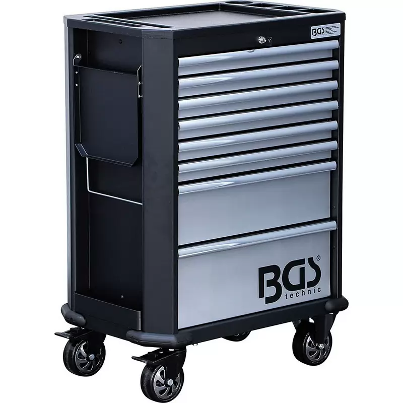 Tool Trolley With 8 Drawers, Empty - Code BGS4107 #7