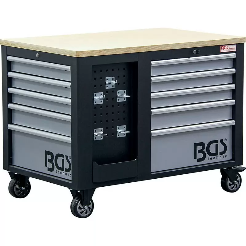 Empty Tool Trolley 10 Drawers - Code BGS4199 - image