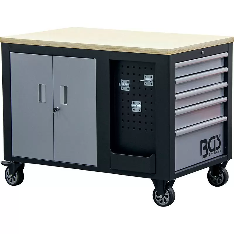 Empty Tool Trolley 10 Drawers - Code BGS4199 #6