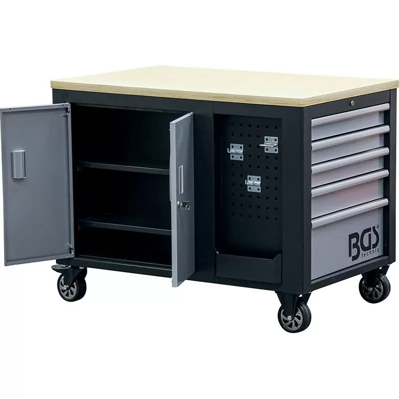 Empty Tool Trolley 10 Drawers - Code BGS4199 #7