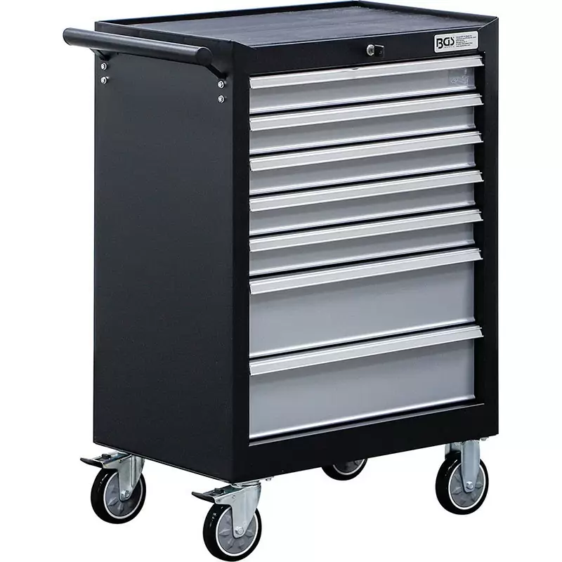 Tool Trolley With 7 Drawers, Empty - Code BGS4235 - image