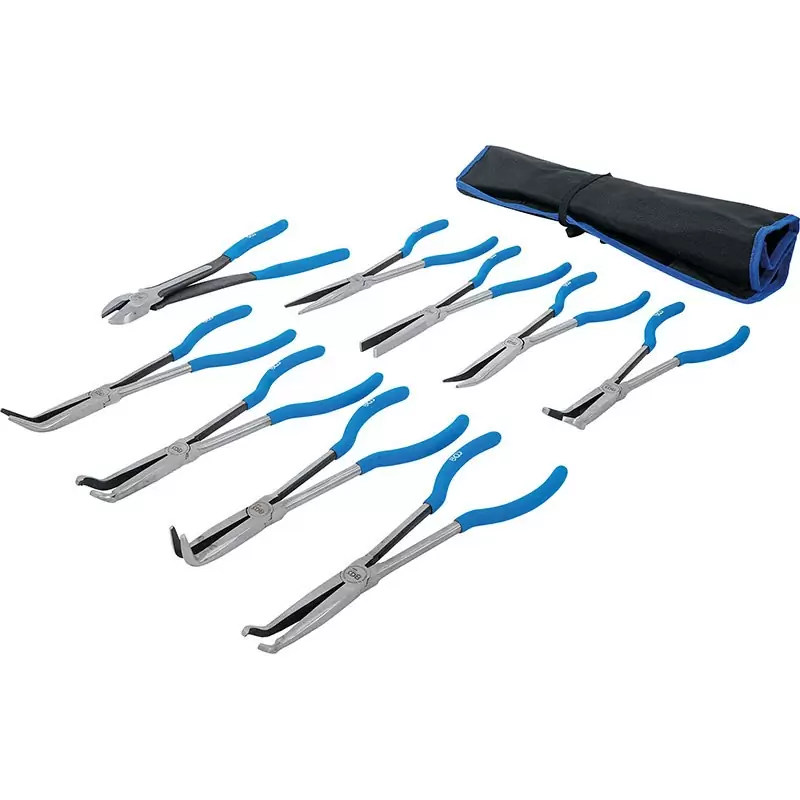 Set of 9 pieces, XL pliers, for long and flat connections and for candles - Code BGS4401 #2