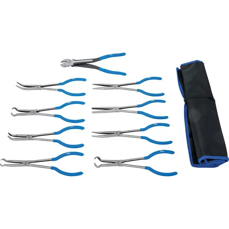 Set of 9 pieces, XL pliers, for long and flat connections and for candles - Code BGS4401 #4