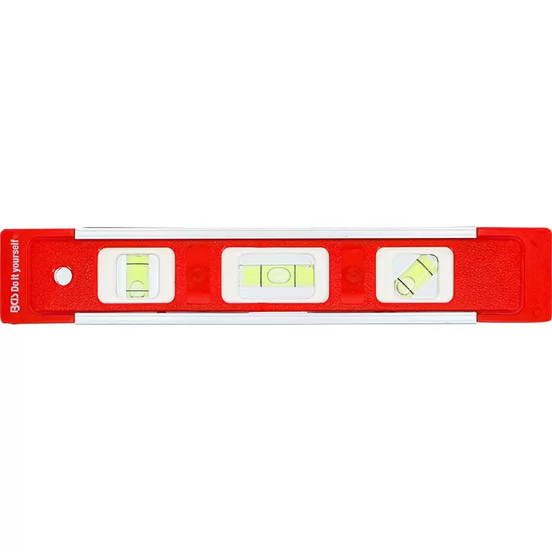 Level Rect. With Magnet, 3 Air Bubble Levels, 230mm - Code BGS50868 #2