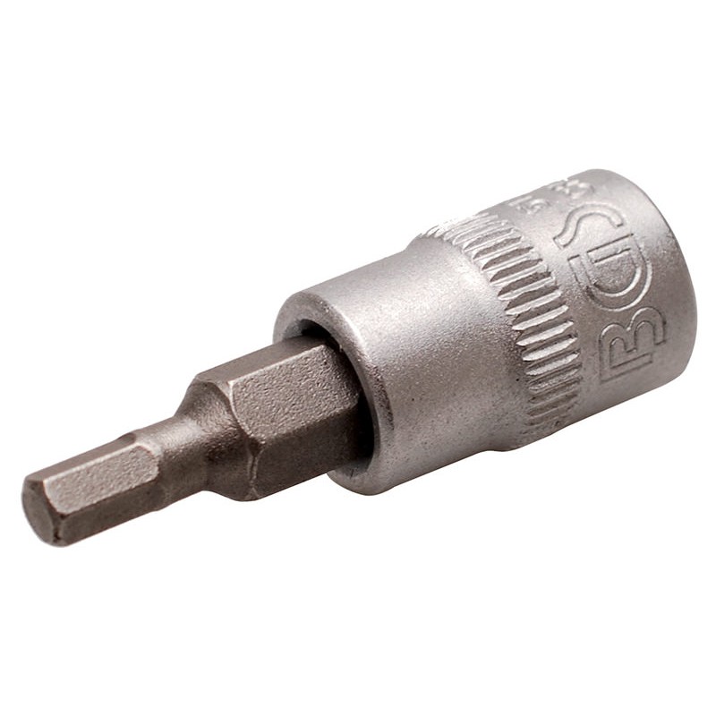 Inbusschlüssel, 1/4-Zoll-Anschluss, z. B. 3,5 mm, L.35 – Code BGS5155