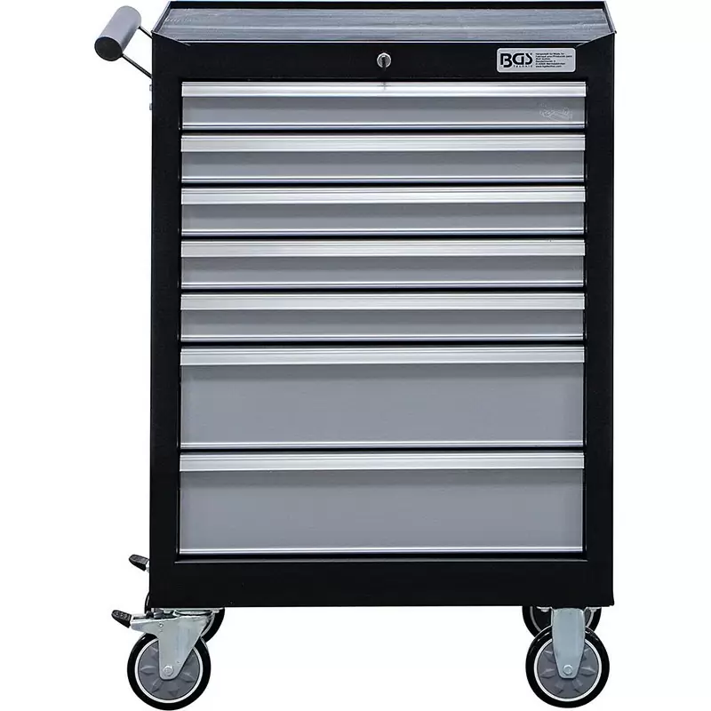 Tool Trolley 7 Drawers, With 263 Tools - Code BGS6062 #3