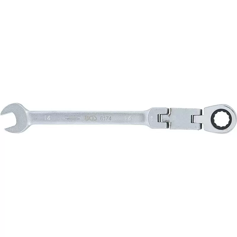C/Double Joint Wrench 14mm - Code BGS6174 #4