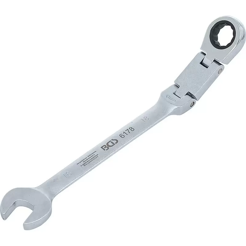 C/Double Joint Wrench 18mm - Code BGS6178 - image