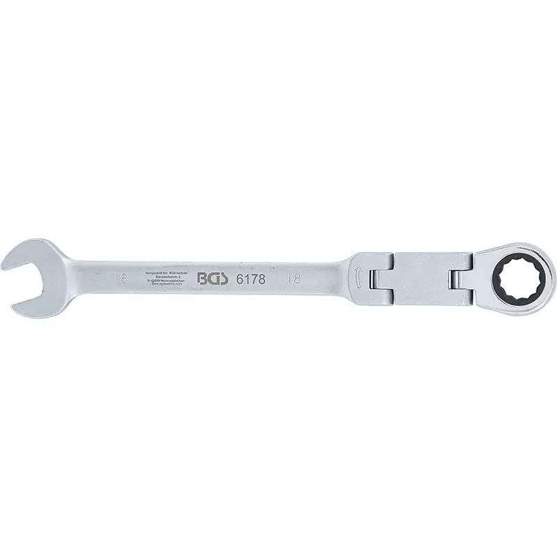 C/Double Joint Wrench 18mm - Code BGS6178 #4