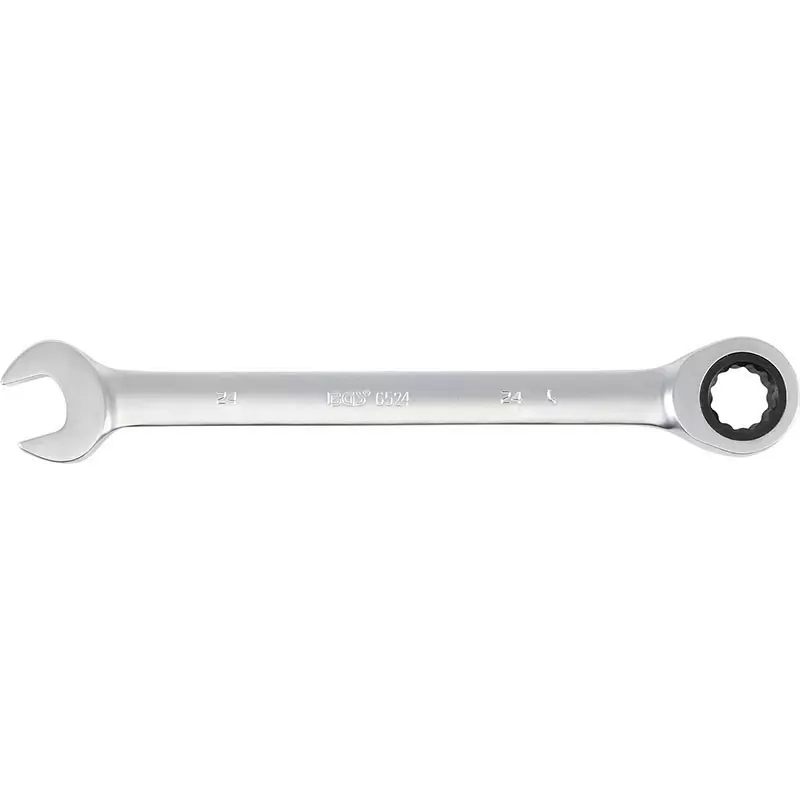 Satin Polygon Ratchet Wrench 24mm L.332 - Code BGS6524 - image