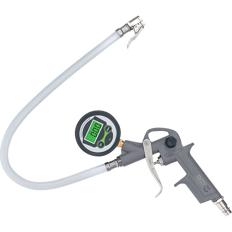 Inflation gun with digital pressure gauge - Code BGS6794
