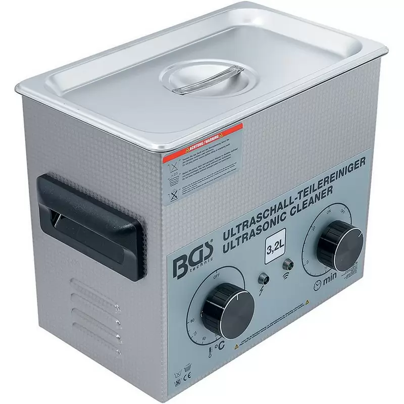Ultrasonic small parts washing tank, 3.2 L - Code BGS6879 #1