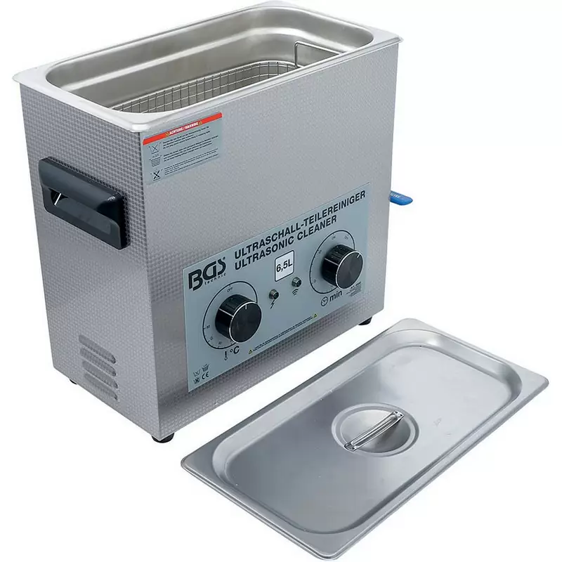 Ultrasonic Small Parts Washing Tank, 6.5 L - Code BGS6880 - image