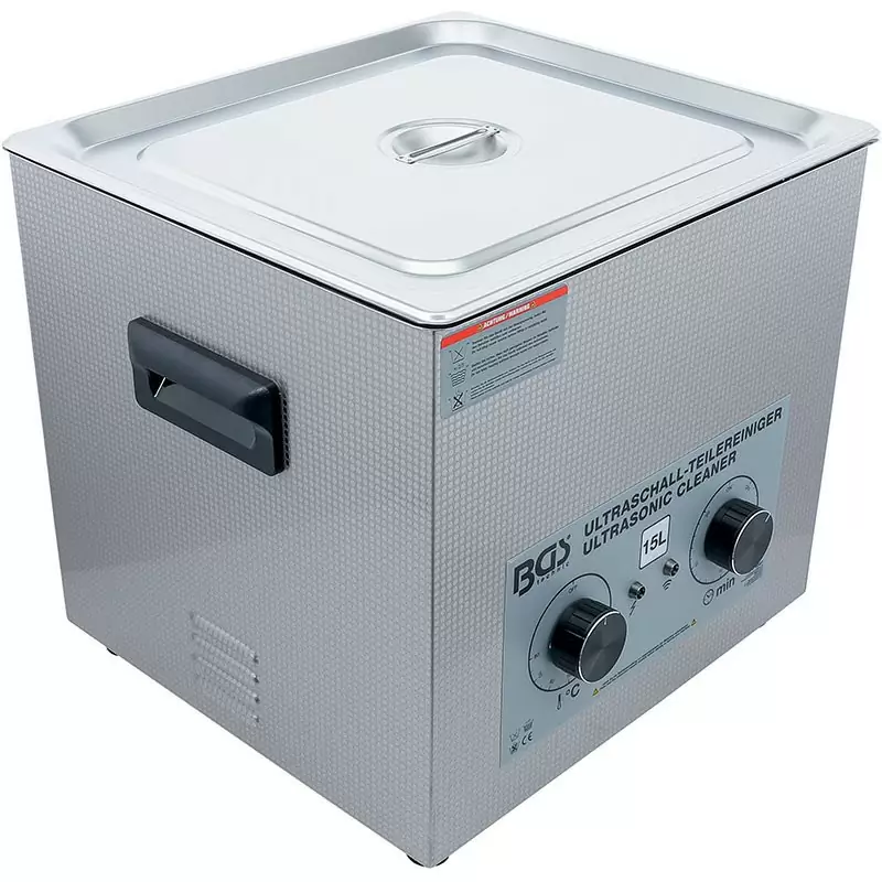 Ultrasonic Small Parts Washing Tank, 15 L - Code BGS6881 #1