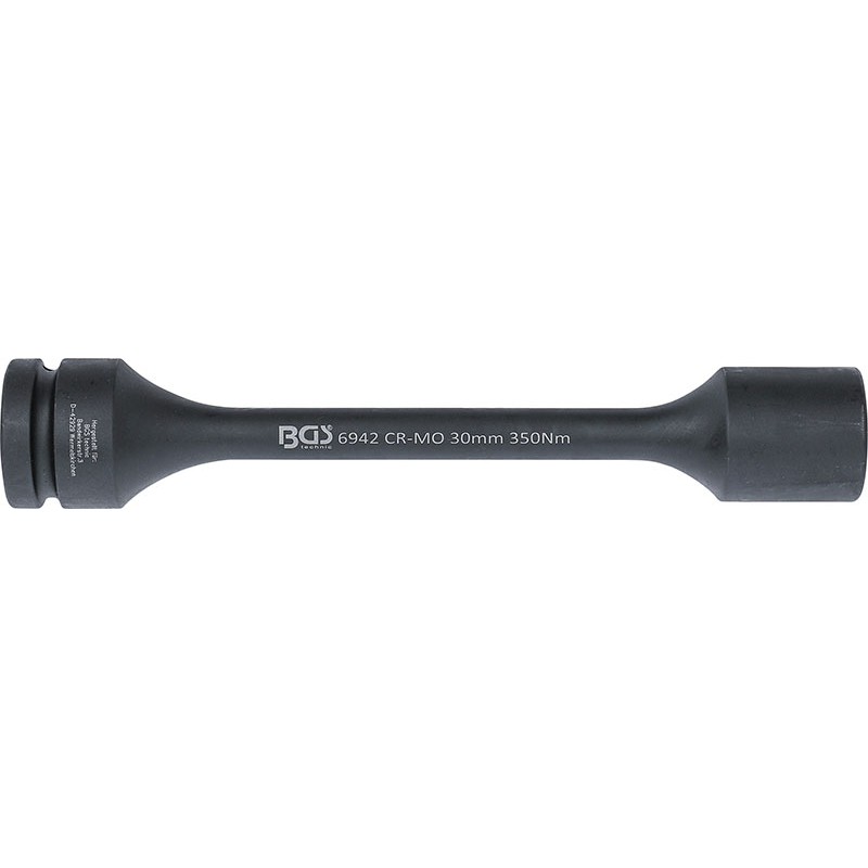 Torsion bar, hexagon socket 30 mm, 350 Nm - code bgs6942