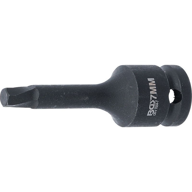 Screw Extractors, 1/2Ö Connection, For Screws With 7Mm Hexagon - Code BGS7004-7